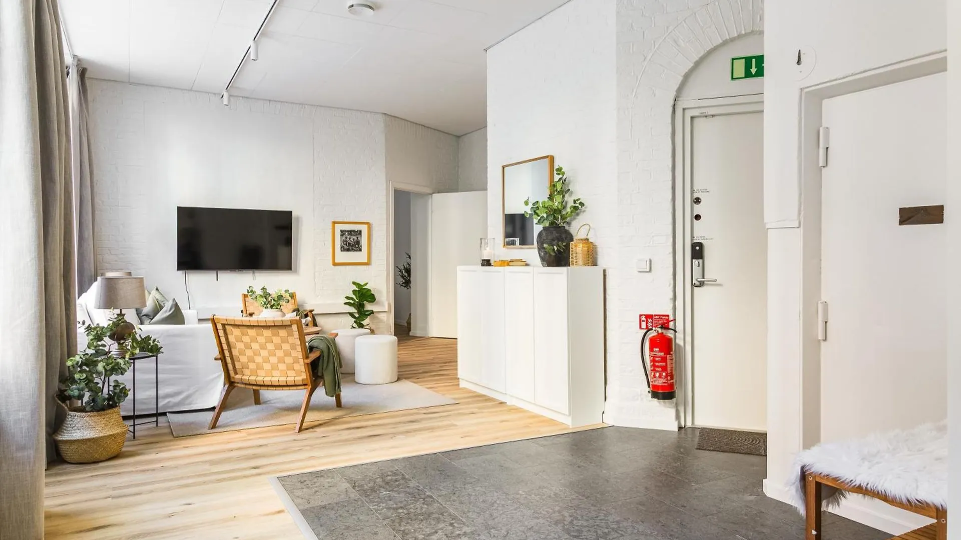 Scandi Style Stockholm Apartment Švédsko
